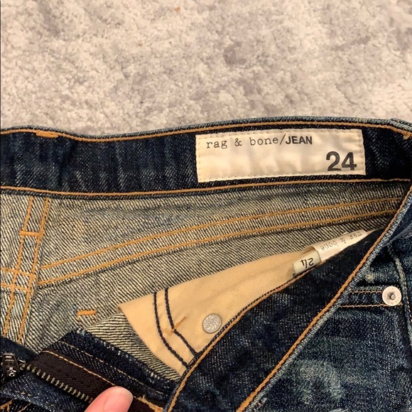 Rag&bone denim cut offs size 24 - Picture 2 of 4